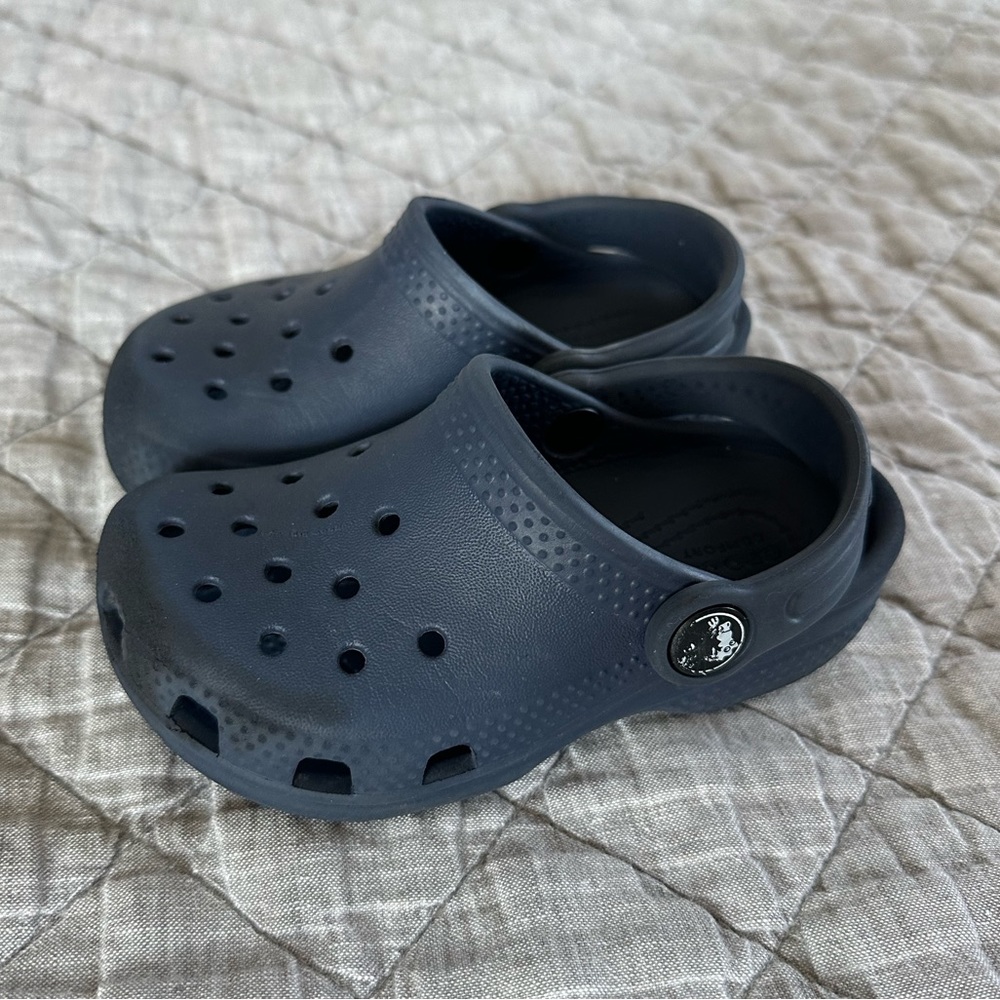 Toddler Navy Crocs